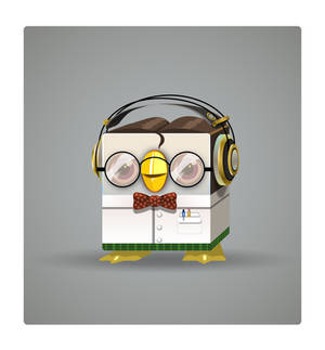 43/100 - Geek or Nerd Penguin