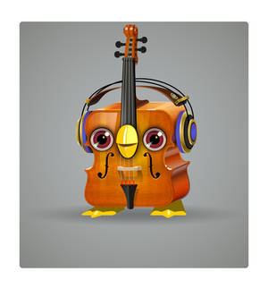 102/100 - Cello Penguin