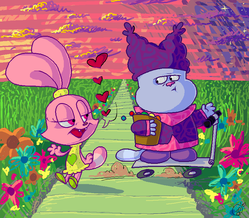 Chowder Pink Rabbit Chowder by BlackyD on DeviantArt
