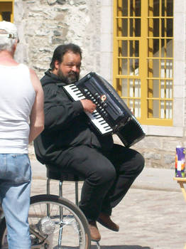 Jolly Accordion Man