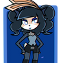 : Melissa in Rockstar Bunny's style :