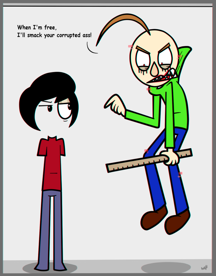 EVERYONE LOVES MATH THANKS TO BALDI !! by FANSHINE-ZERO