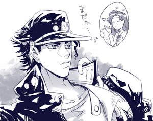 JJBA -33 Jotaro (and Holy)