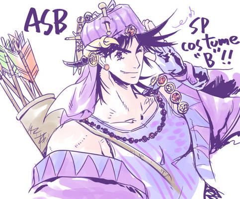 JJBA - 36 Joseph's special costume B