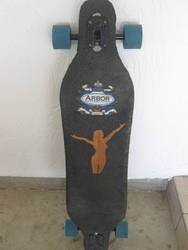 Arbor Longboard Re-grip