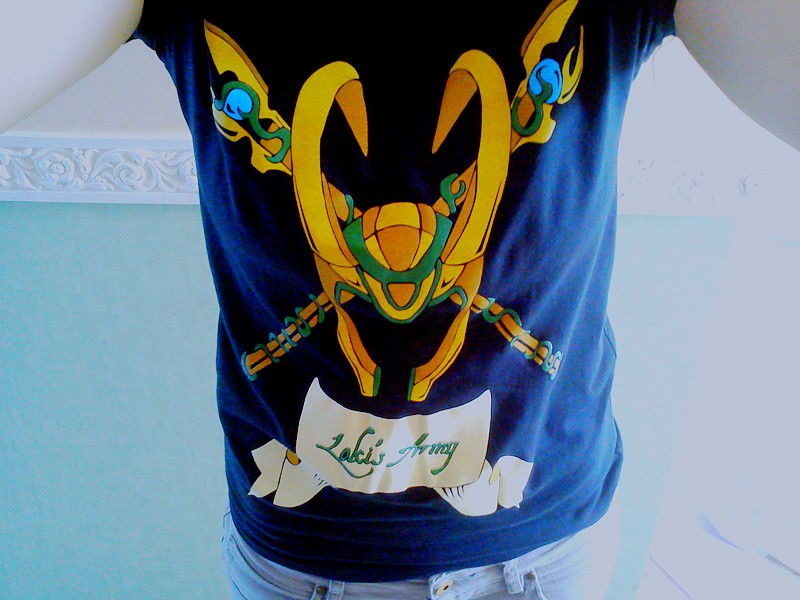 my loki's army shirt