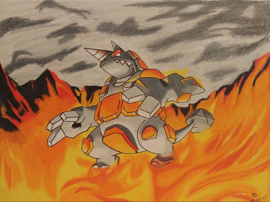 Pokemon Colossal Rhyperior Rhyperior by PopsicleWilly on DeviantArt