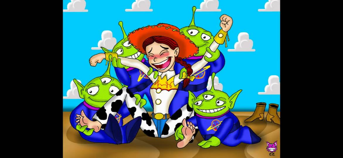 Toy Story Jessie Gets Tickled By Antoinos On DeviantArt toy-story-jessie-gets-tickled-by-antoinos-on-deviantart