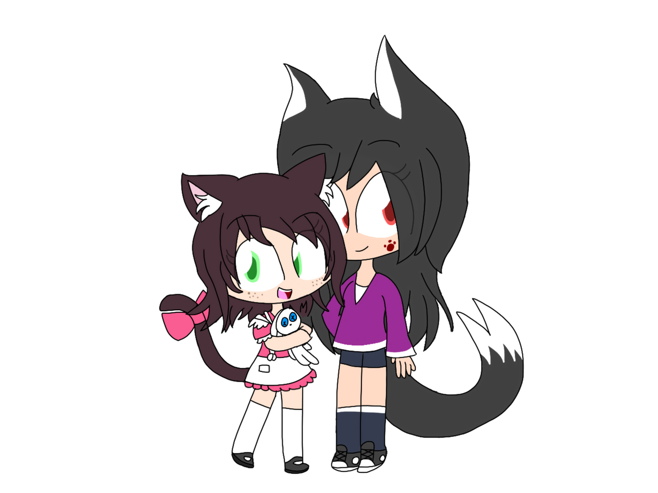 Gacha Edit Luna And Amy By Wolfygirl17 On Deviantart