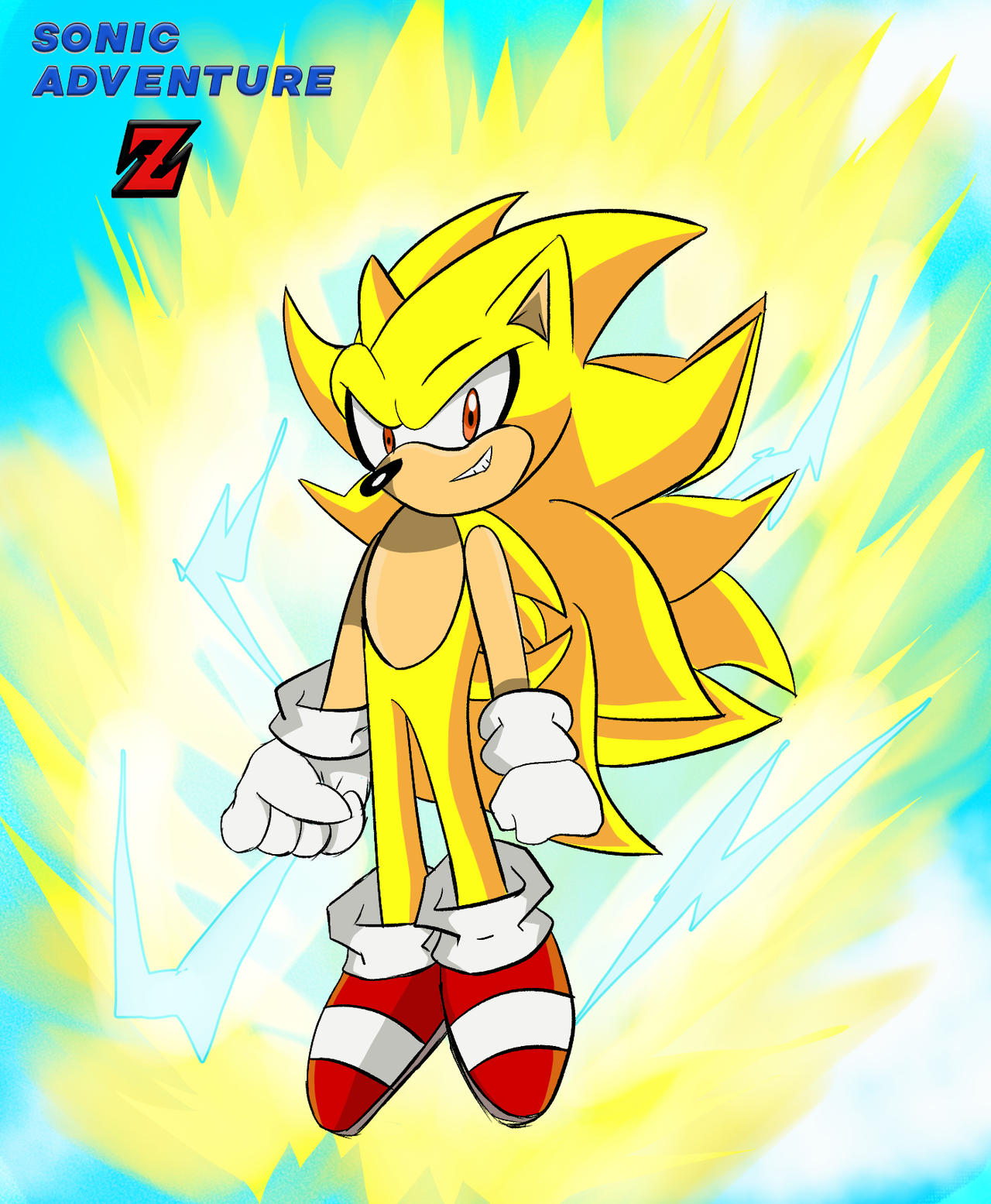 Sonic 3 air modern super sonic by shinsharkjira2022 on DeviantArt