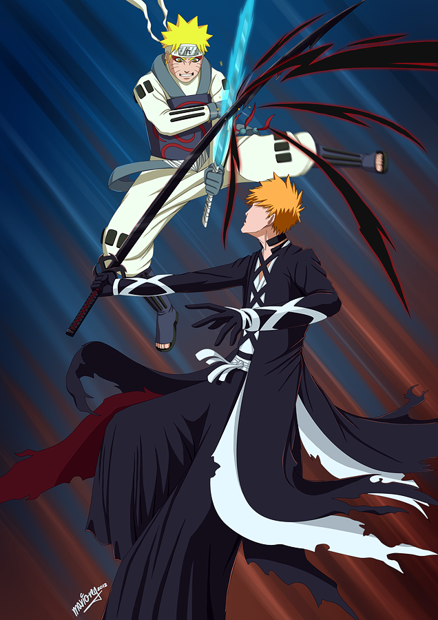 Naruto Vs Ichigo By Mario Reg On Deviantart