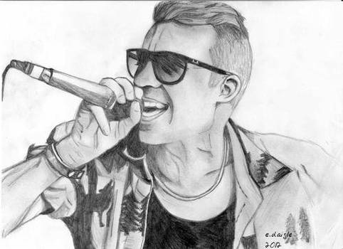 First drawing of Macklemore