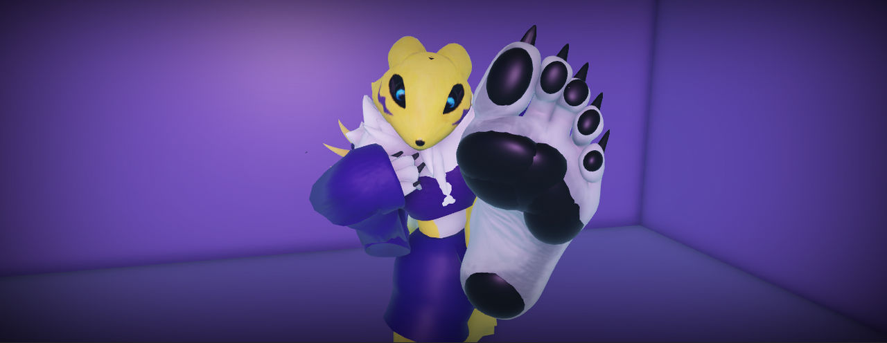 Redscript77 Foot Demon Renamon Foot by 47killzhack on DeviantArt