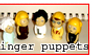 Death Note: Fingerpuppet stamp