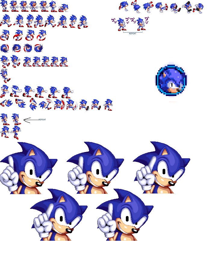Sonic (Sonic.EXE The Disaster 2D Remake style) by ProjectXOR on DeviantArt
