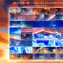 40 SUPER HQ ANIME SKY BACKGROUNDS - PACK 10