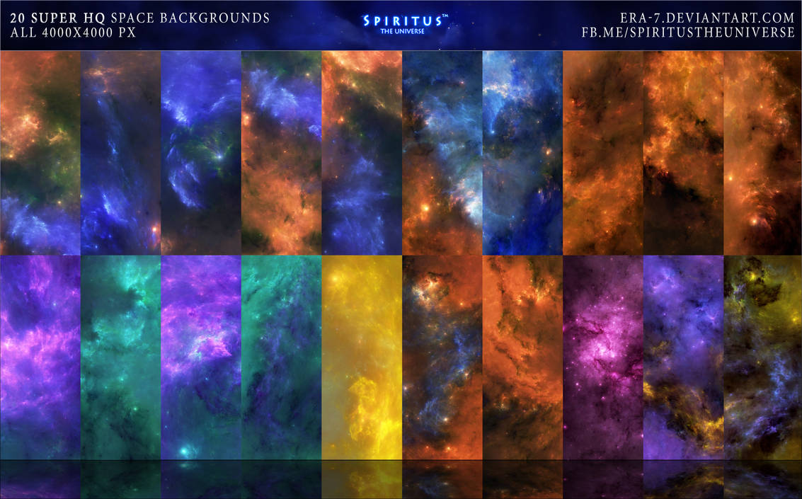 20 SUPER HQ SPACE BACKGROUNDS - PACK 16 by ERA-7 20 SUPER HQ SPACE BACKGROUNDS - PACK 16 by ERA-7