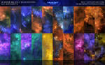 20 SUPER HQ SPACE BACKGROUNDS - PACK 16 by ERA-7