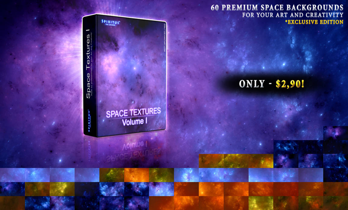 60 PREMIUM SPACE TEXTURES I - PACK 25 by ERA-7