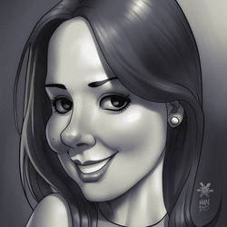 Alexandra Caricature