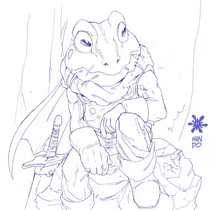 FROG Chrono trigger by Mundokk on DeviantArt