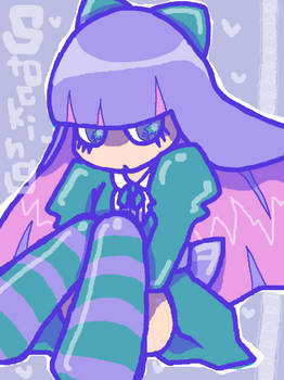 Stocking oekaki practice