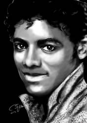 Michael Jackson portrait digital