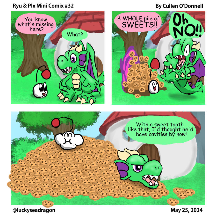 Ryu + Pix Mini Comix 32 by luckyseadragon on DeviantArt