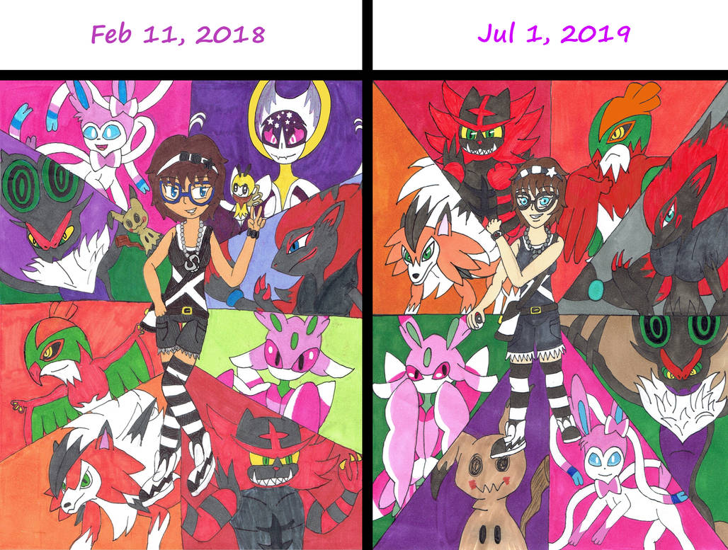 Pokemon Evolution Art by SonicStar21 on DeviantArt