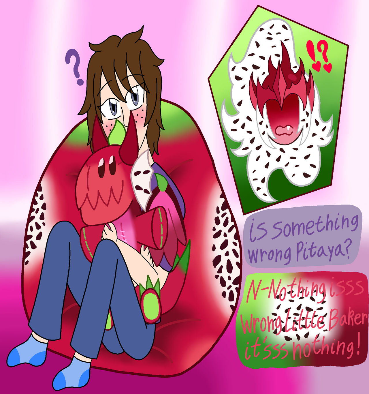 Cookie Run SA AU Random Pitaya Dragon Cookie by SonicStar21 on DeviantArt