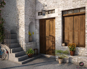 Mediterranean old house