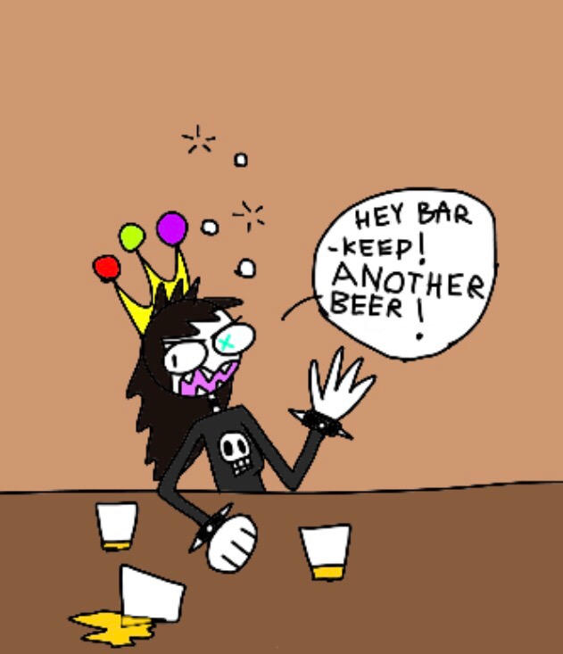 HEY BARKEEP, ANOTHER BEER by creating-creator on DeviantArt