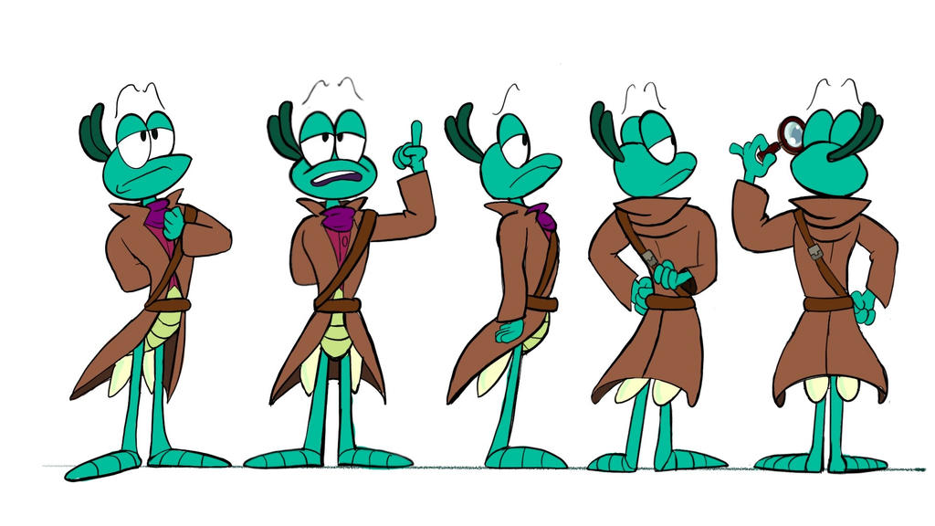 Gentleman Bug Gentleman Explorer Bug: Character Design 1 by ManicMagician on DeviantArt