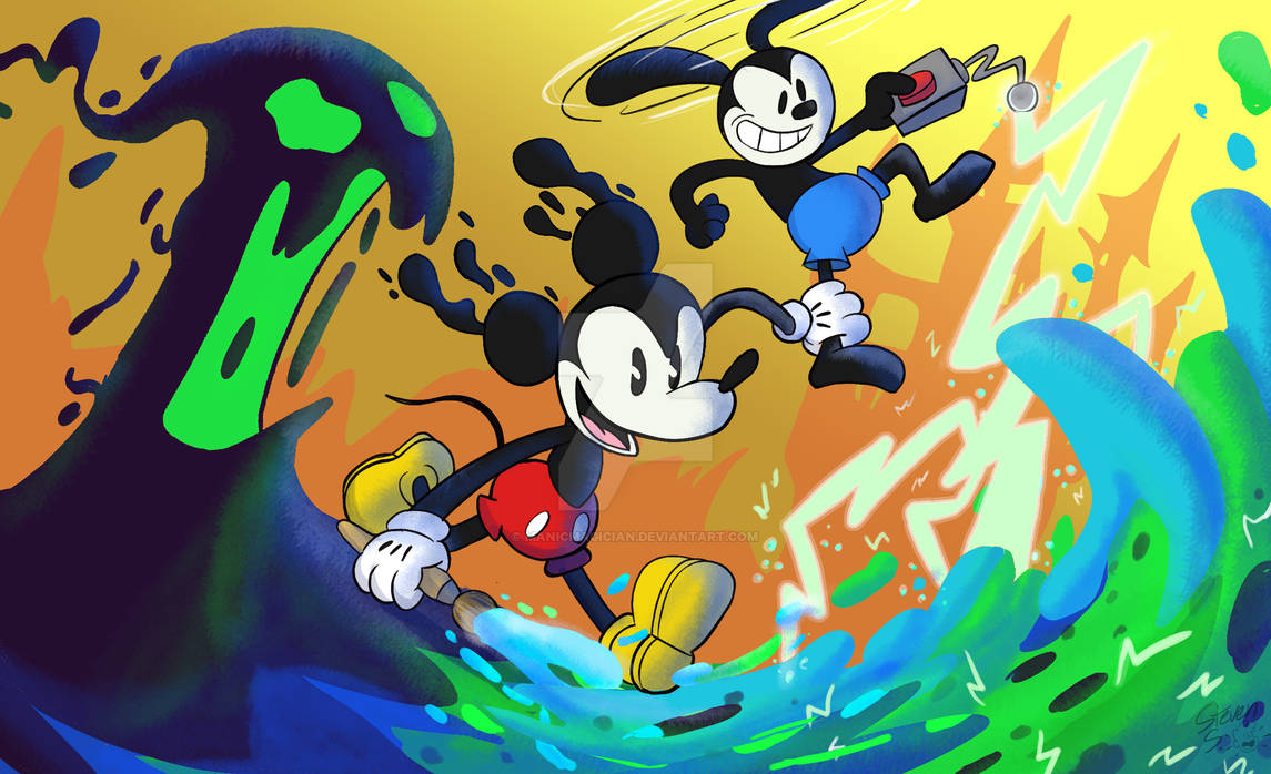 Mickey Mouse Update Epic Mickey Returns - 2024 by ManicMagician on DeviantArt