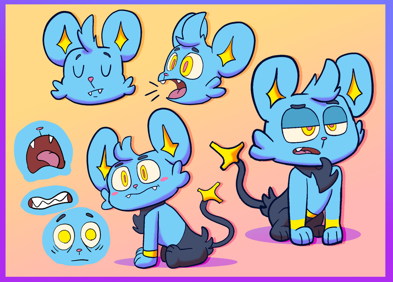 Alolan Shinx Pokemon - 4 - Shinx by ManicMagician on DeviantArt