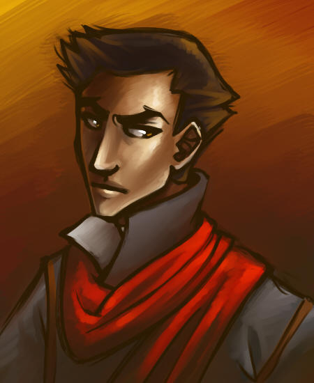 The Brooding Guy by CheleKat on DeviantArt