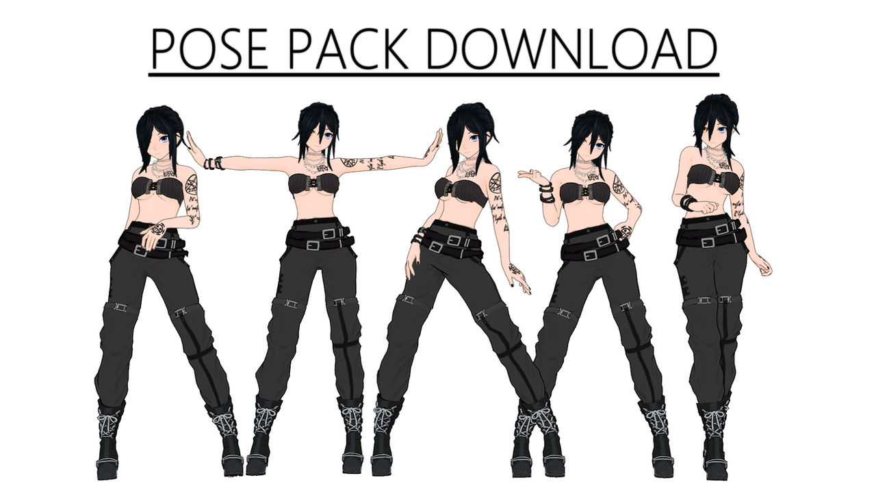 Mmd Pack MMD Pose Pack 8 DL by Ayuchan513 on DeviantArt