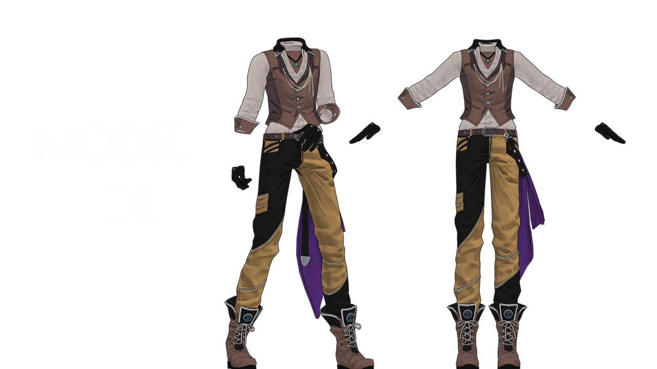 Mmd Code MMD - Code Vein Male Outfit 2 DL by Ayuchan513 on DeviantArt