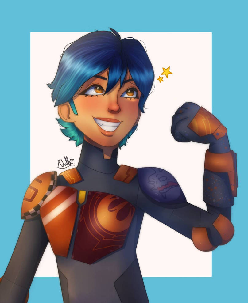 Sabine Robotization Deviantart Sabine Wren by sonarayb on DeviantArt