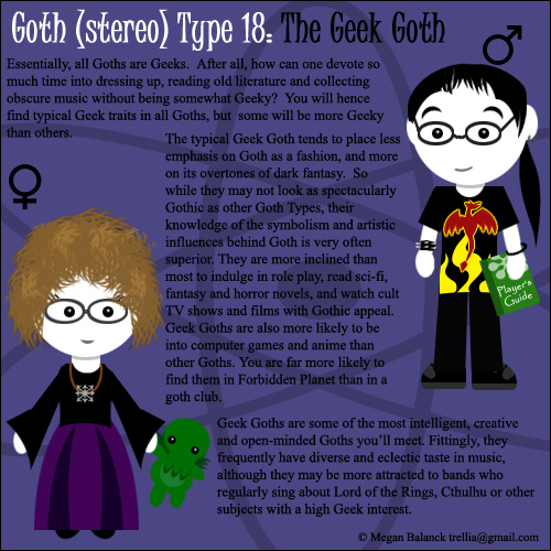 Goth Type 18: The Geek Goth