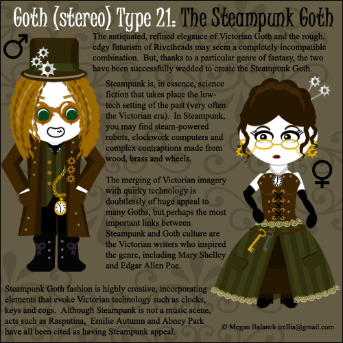 Goth Type 21: Steampunk Goth