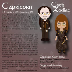 Goth Zodiac: Capricorn
