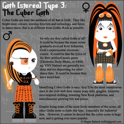 Goth Type 3: The Cyber Goth