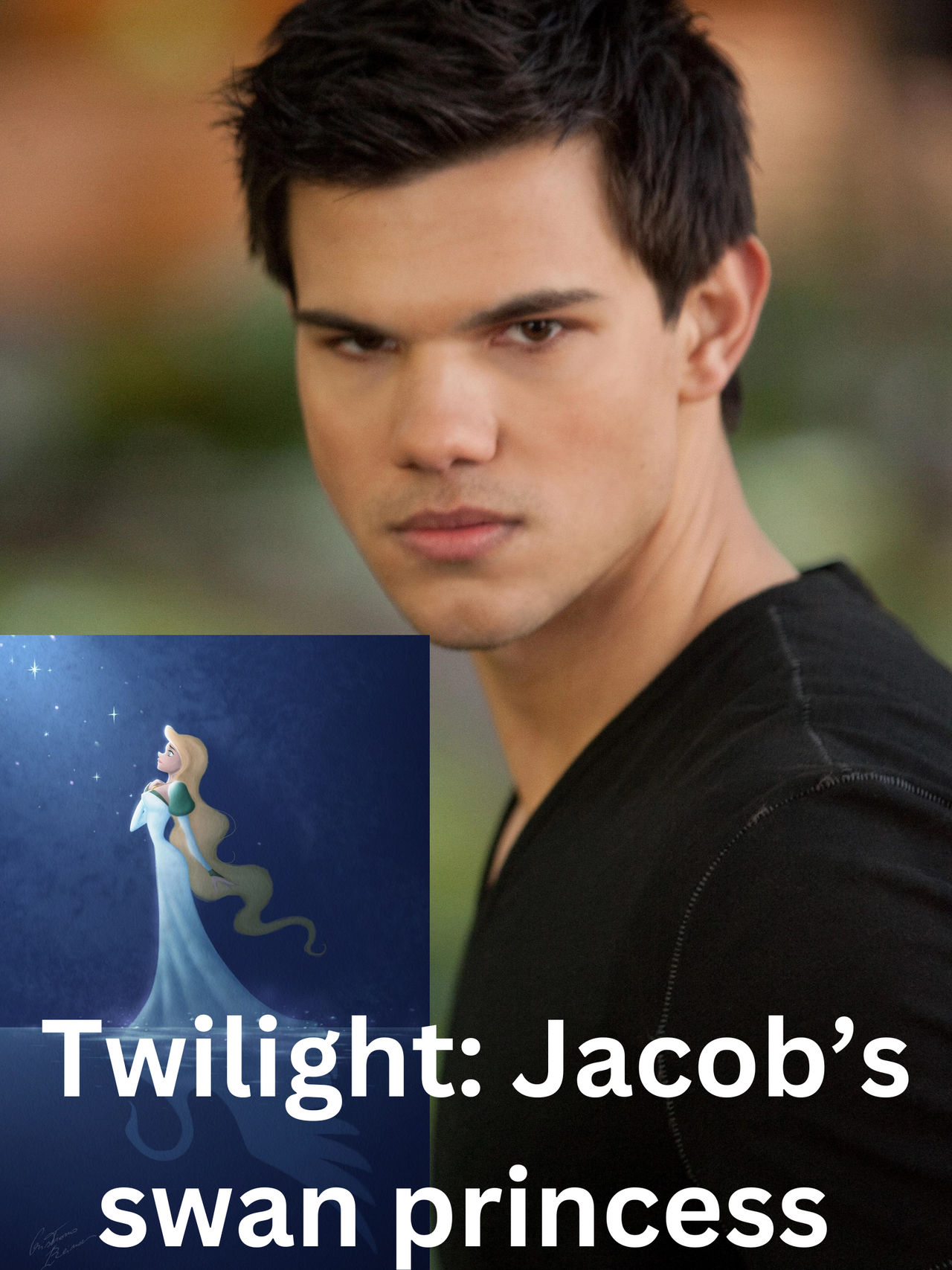 Princess Jacob Twilight: Jacob's swan princess by kaelynturtle350 on DeviantArt