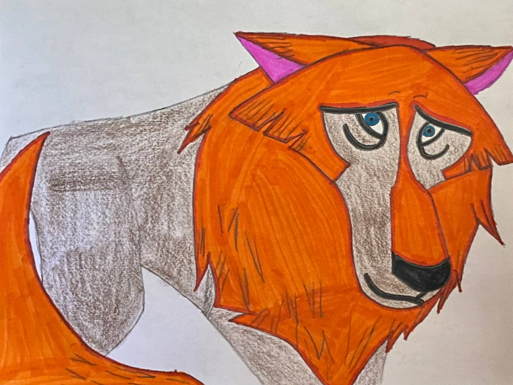 Mikey's Wolfwalker wolf form by kaelynturtle350 on DeviantArt