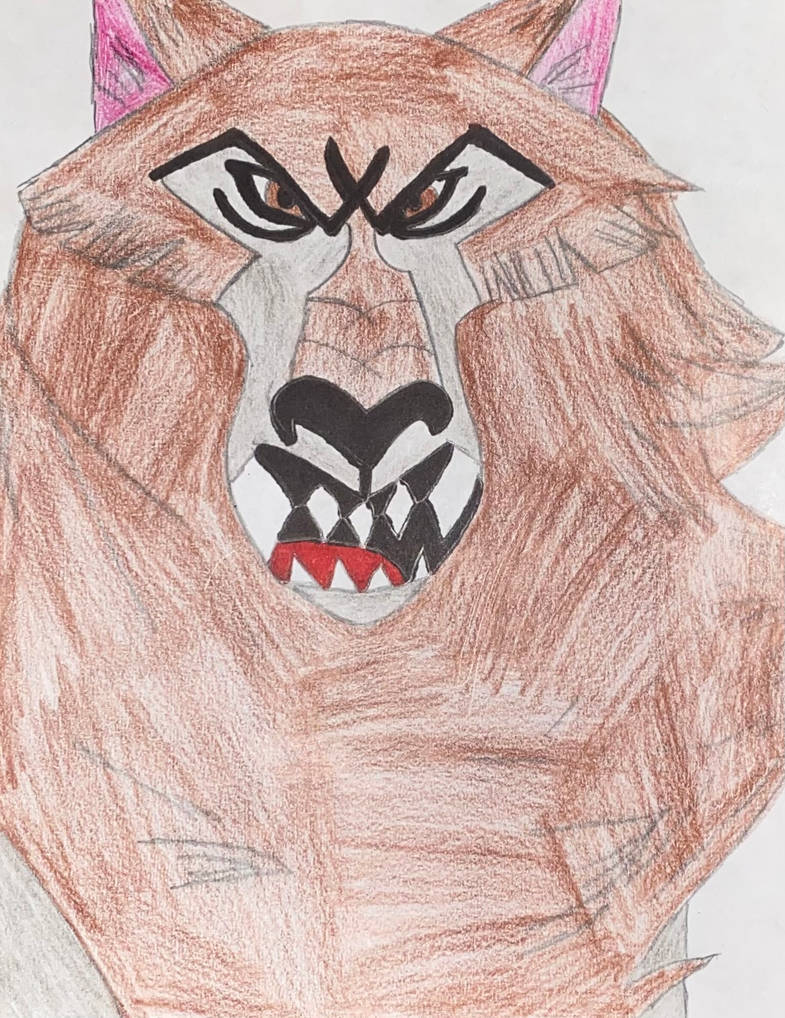 Wolfwalker wolf master splinter growling by kaelynturtle350 on DeviantArt