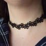 Black Leaf Choker