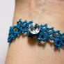 Blue Leaf Bracelet