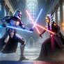 Rex Tano vs Sith Ahsoka Tano.