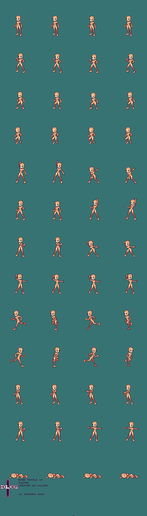 Squire Female Base 1A